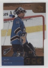 2000-01 Upper Deck Ice Immortals 1/25 Olaf Kolzig #40 0o5t