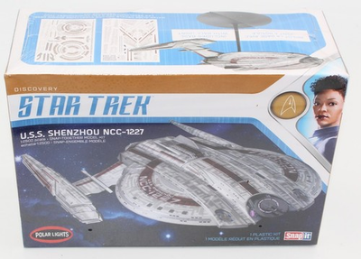 #ad #ad Polar Lights Discovery Star Trek USS Shenzhou NCC 1227 Plastic Snap Model Kit $26.99