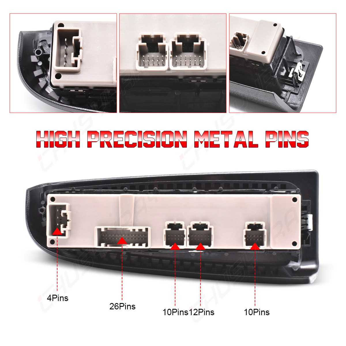 15883322 For Chevy GMC Silverado 2003-07 Driver Side Master Power Window Switch