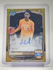 JAIDA CIVIL 2025-26 BOWMAN CHROME 1ST ROOKIE AUTO GOLD SHIMMER /50 #CPA-JC Q2045