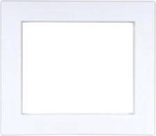 Oatey 38941 White Plastic Quadtro Washing Machine Box Face Plate