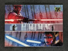 2025 Topps Chrome Star Wars Galaxy ONE LAST LESSON Mini-Diamond Refractor #91