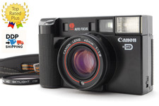  NEAR MINT  Canon AF35ML QD Black Point  Shoot 35mm Film Camera From JAPAN