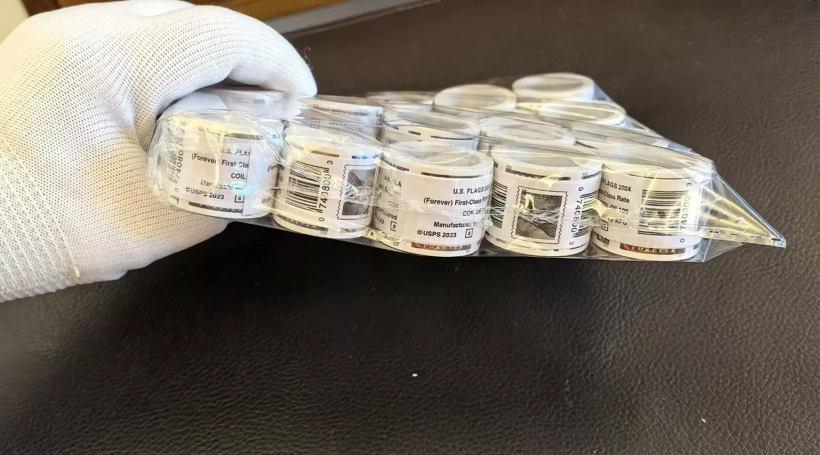 Collection 20 ROLLS Of 100 USPS Postage-2000 PCS-Special Sale (2024) New seal