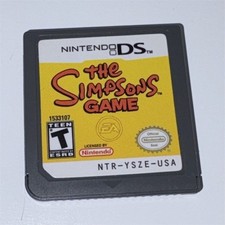 Electronic Arts The Simpsons Game Nintendo DS 2007 T NTSC-U/C Multiplayer.Tested