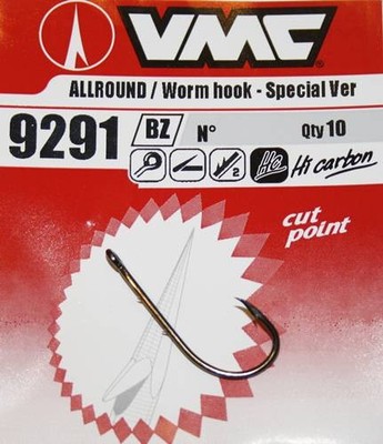 VMC Allround Special Wurmhaken mit Öse Gr.6