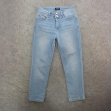 Curve Appeal Jeans Womens Size 4/27 Light Wash Skinny High Rise Stretch Denim