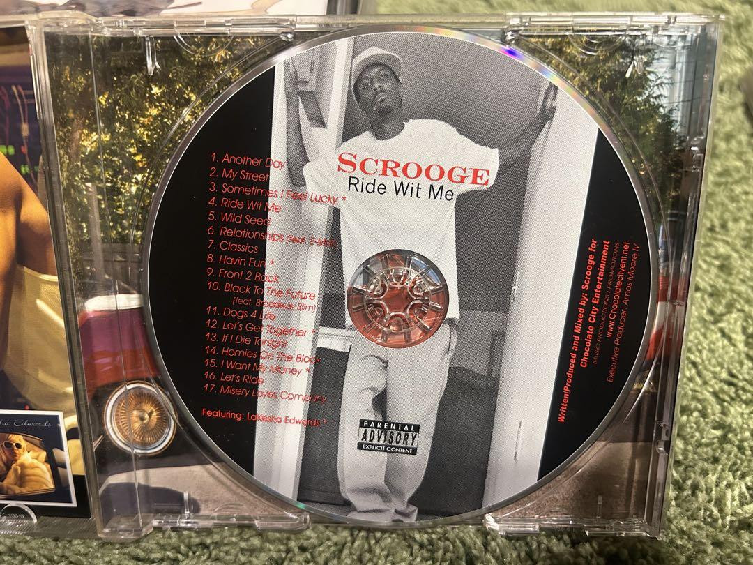 Scrooge Ride Wit Me アルバム 2007年 Scrooge Ride Wit Me Album 2007 | eBay