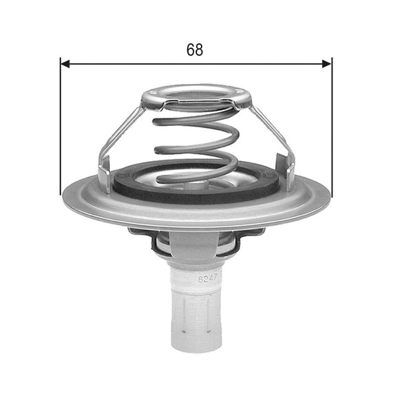 Thermostat KüHlmittel Gates TH23080G1 FüR 8B 605 Xantia 6B Xm Peugeot 8E 406 Y3-image