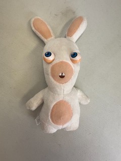 Rayman Raving Rabbids Invasion Plush Figure McFarlane Open Mouth 8 inches 2014