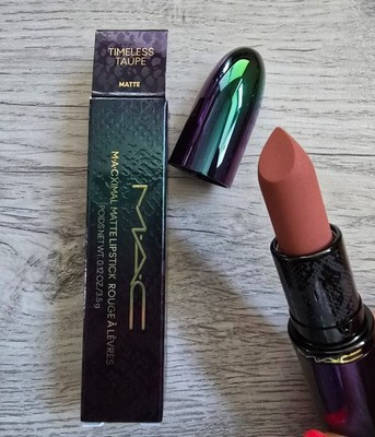 MAC Macximal Matte Lipstick Ltd Ed | Timeless Taupe | 3,5g | Neu im Karton  Authentisch