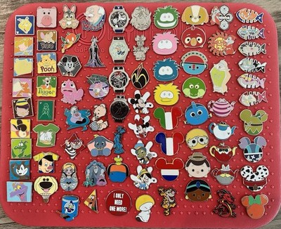 Disney Trading Pins - 50 - No Duplicates - Tradable - Free Shipping!