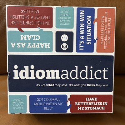 New Idiom Addict Idiomaddict Board Game Sealed The Good Game Company Word Game