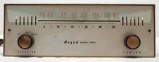 Vintage Bogen FM-50 Mono Tube FM Radio Tuner Receiver - RARE, TESTED & WORKING