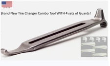 Tire Changer Mount Demount Combo Tool Bar W/ GUARDS  Coats 1010 2020 4040 4050