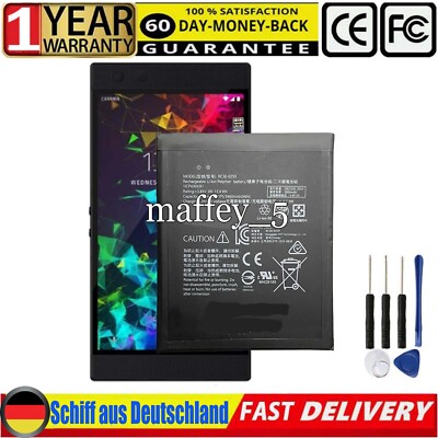 Replace Akku für Razer Phone 2 RC30-0259 1ICP4/69/81 3900 mAh 15.4 Wh
