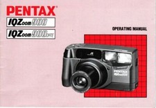 Pentax IQZoom900/IQZoom900date 35mm camera operating manual 48 pages/1989 