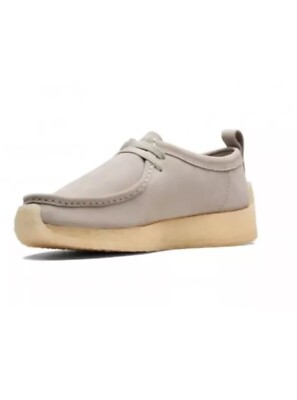 Clarks Originals Rossendale Men’s Stone Suede Leather Shoes UK Size G EUR  43 UK