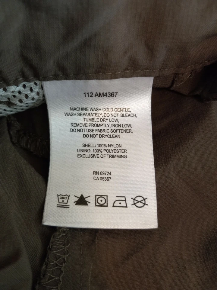 Pantalones Cortos de Senderismo COLUMBIA Omni Tono Verde Nylon Para Hombre Carga Talla M 9 L Foto 4 de 4