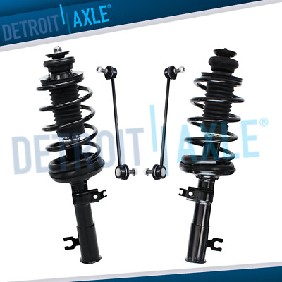 2 Front Struts & Coil Spring Sway Bar Link Kit for 2004-11 Chevy Aveo Aveo5 1.6L