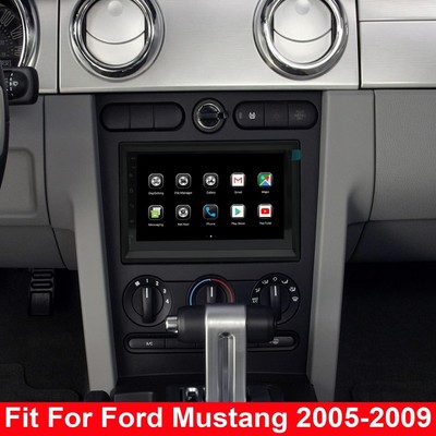 For Ford Mustang 2005-2009 Apple Carplay Car Radio Android 13 Navi GPS Player