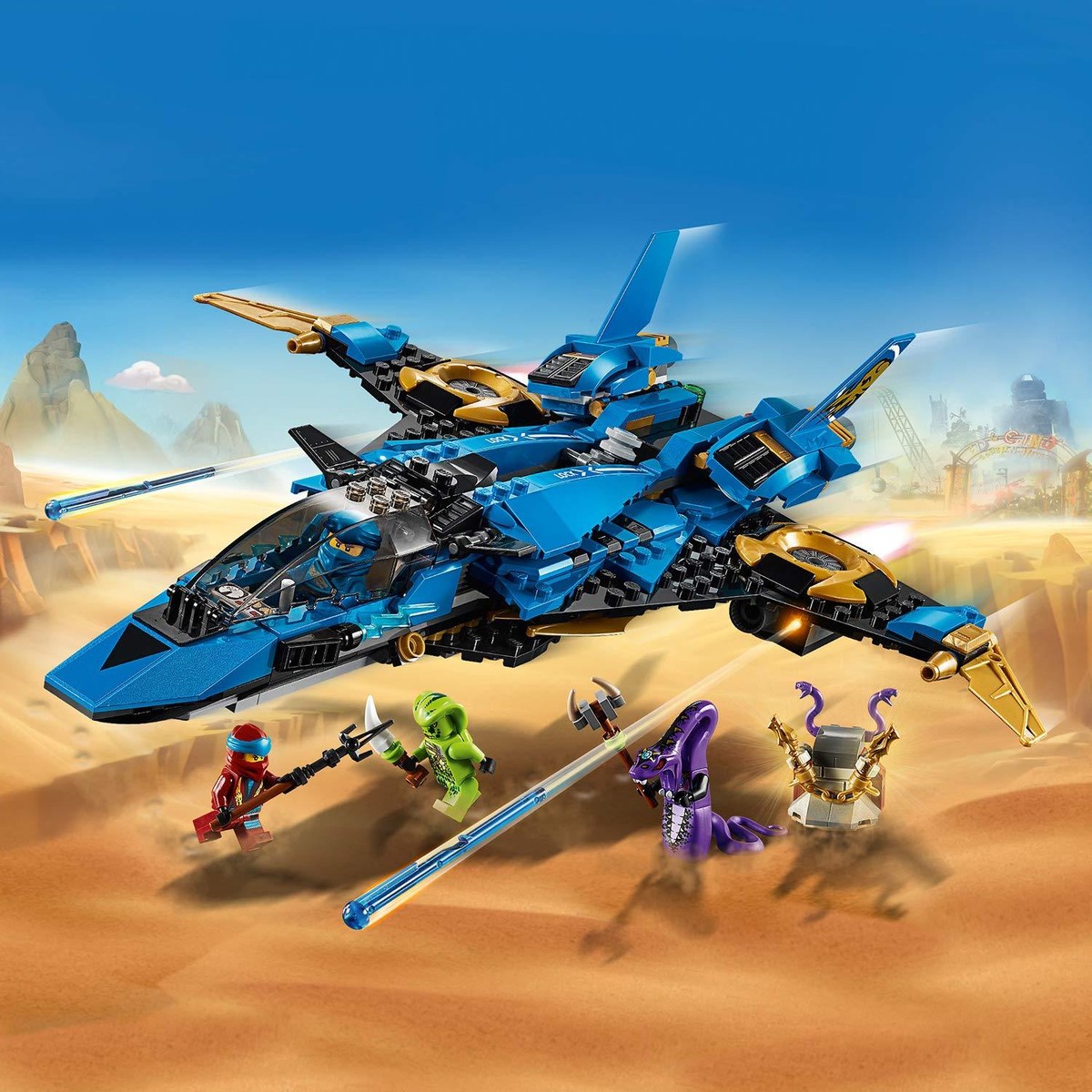 NEW LEGO Ninjago Jay's Storm Fighter 70668 Building Toys from