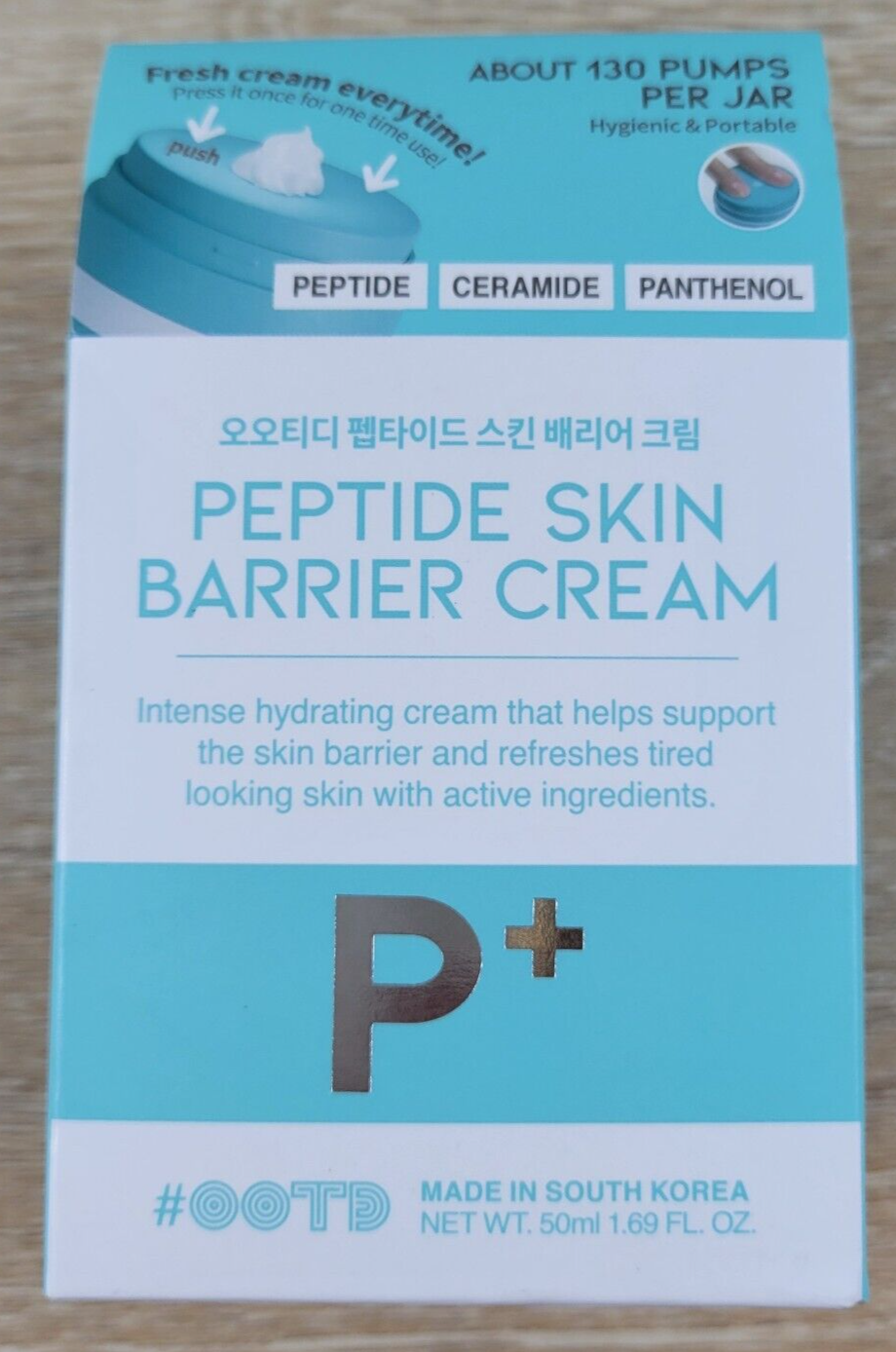 #OOTD Peptide Skin Barrier Cream Anti Aging K-Beauty