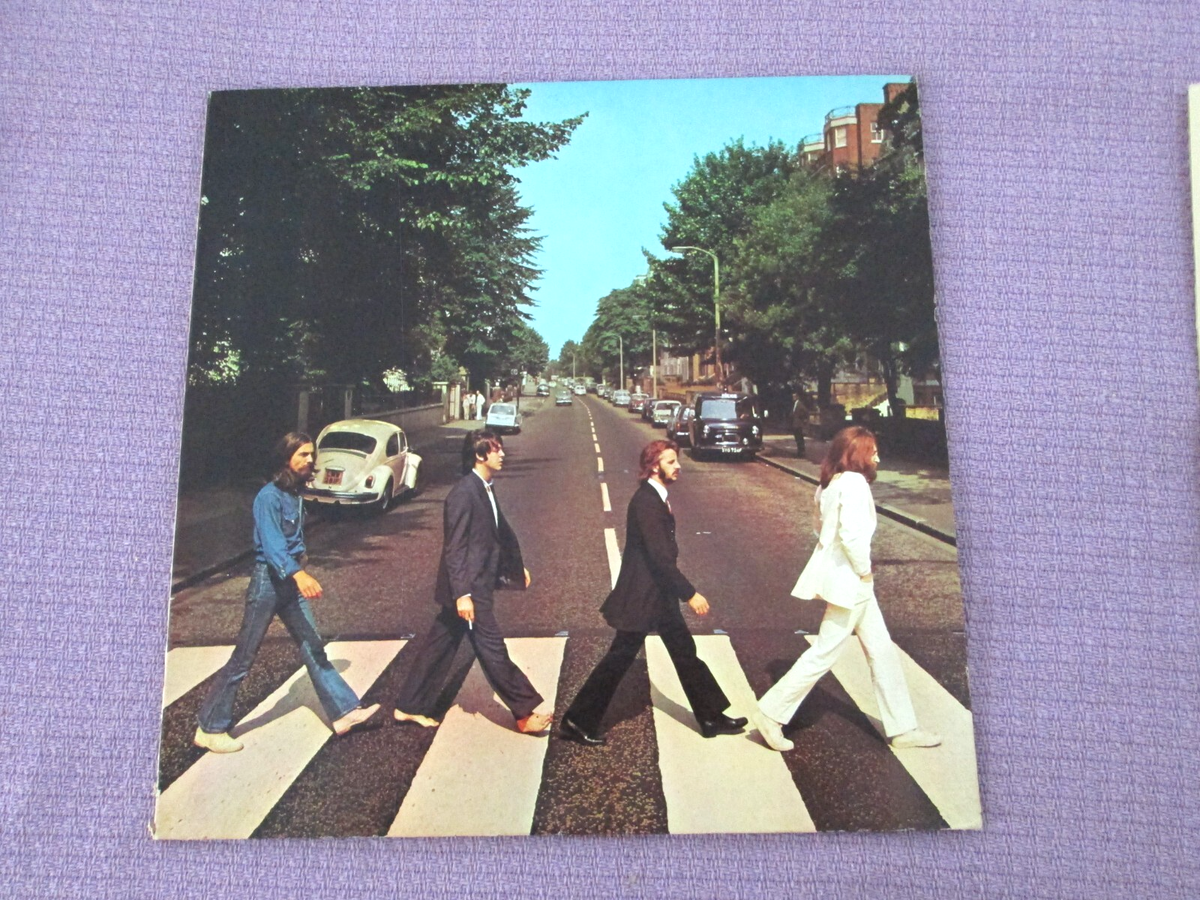 Beatles Vinyl Album Abbey Road SO 383 Apple Label No 