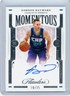 2020-21 Panini Flawless Basketball Momentous Auto #MOM-GOR Gordan Hayward #10/25