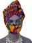 thumbnail 1 - Ankara African Print Head Wraps And Reusable Face Masks With Removable Filters