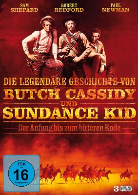 Die legendäre Geschichte von Butch Cassidy und Sundance Kid (3 DVD´s) - NEU OVP