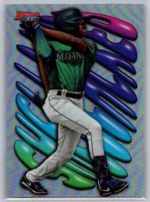 2023 Bowman's Best #SH-21 Felnin Celesten Mariners Shellacked