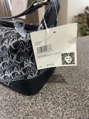 Anne Klein Black AK Logo Women's Bag | eBay