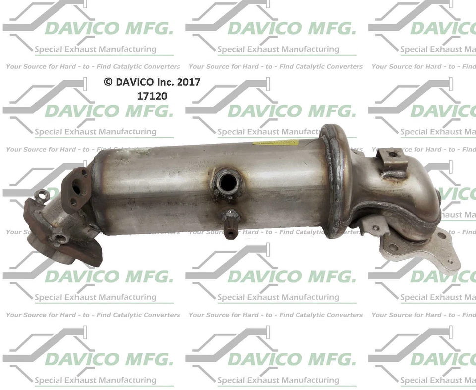 Convertidor catalítico - ajuste exacto - colector Davico se adapta 06-10 Honda Civic 1,8 L-L4 Foto 3 de 3