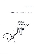 Dylan McDermott Signed Autographed AMERICAN HORROR STORY Pilot Script COA VD