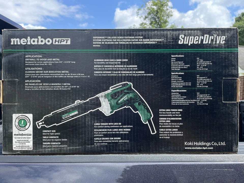 metabo htp superdrive sistema de fijación de tornillo cotejado Foto 2 de 2