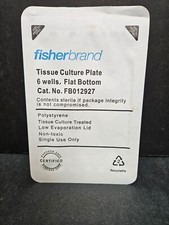 Fisherbrand Microplate 6 Well Flat Bottom 100 Plates