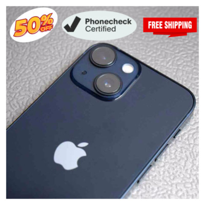 Apple iPhone 13 128GB 512GB iOS Unlocked GSM/CDMA Verizon 5G ATT TMobile WIFI