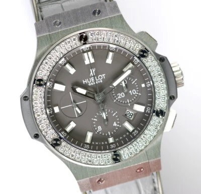 Hublot Big Bang Evolution Earl Grey 301.ST5020GR.1104 Kautschuckband 44mm Herren - Bild 1 von 4