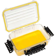 Plano Guide Series PolyCarbonate Box, Medium, Yellow