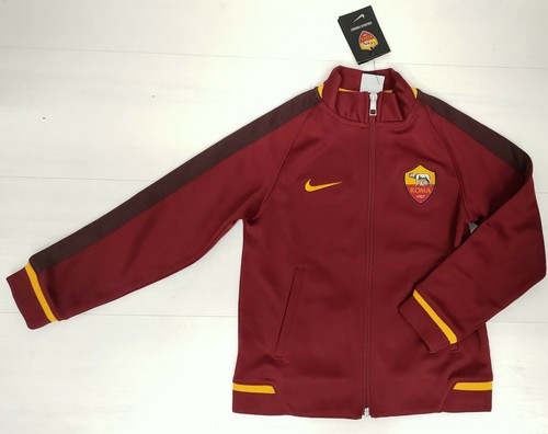 6218 NIKE AS ROMA TOTTI FELPA GIACCA PRE MATCH BAMBINO 2015 2016 JR 694283  677 | eBay