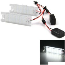 PLACCHETTE LED LUCI TARGA 18 LED SPECIFICHE ALFA ROMEO 159 6000K NO ERRORE