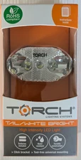 TORCH 4105 FRONT HIGH INTENSITY BICYCLE LIGHT 9 LED BRIGHT FREE SHIPPING!