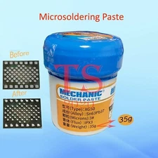 MECHANIC Lead-free Low Temperature SMT Melt Melting Point 183C Solder Paste 35g