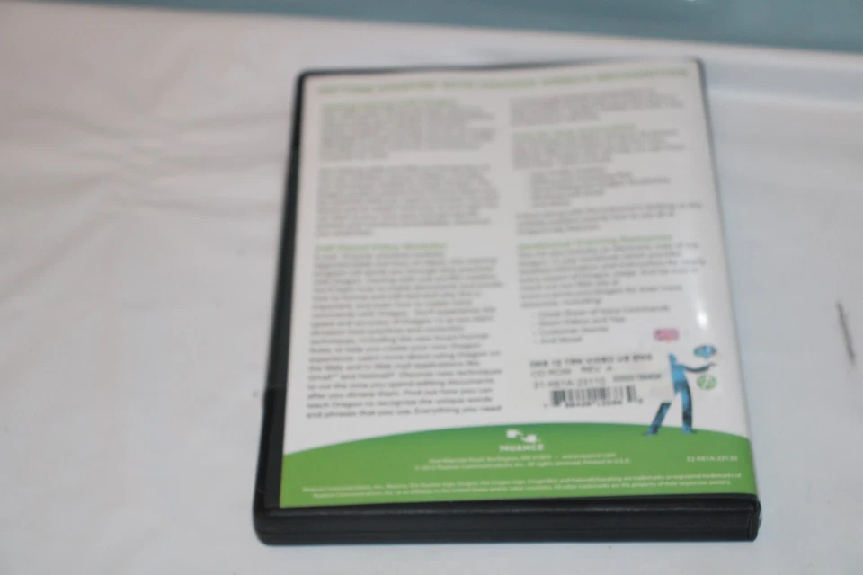 NEW Nuance Dragon Naturally Speaking Version 12 Training Video "SEALED" - Image 4 of 4