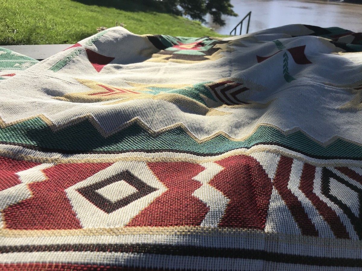 Dakota Navajo Cotton Blanket - Shangri-la Heritage