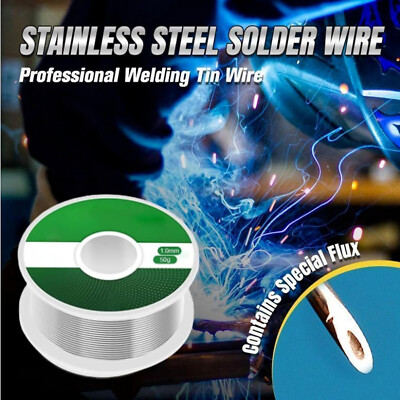 Solder Wire Sn63 Pb37 with Rosin Core for Electrical Soldering 50g (0.8 mm) by TAMINGTON Solder Wire Sn63 Pb37 with Rosin Core for Electrical Soldering 50g (0.8 mm) by TAMINGTON