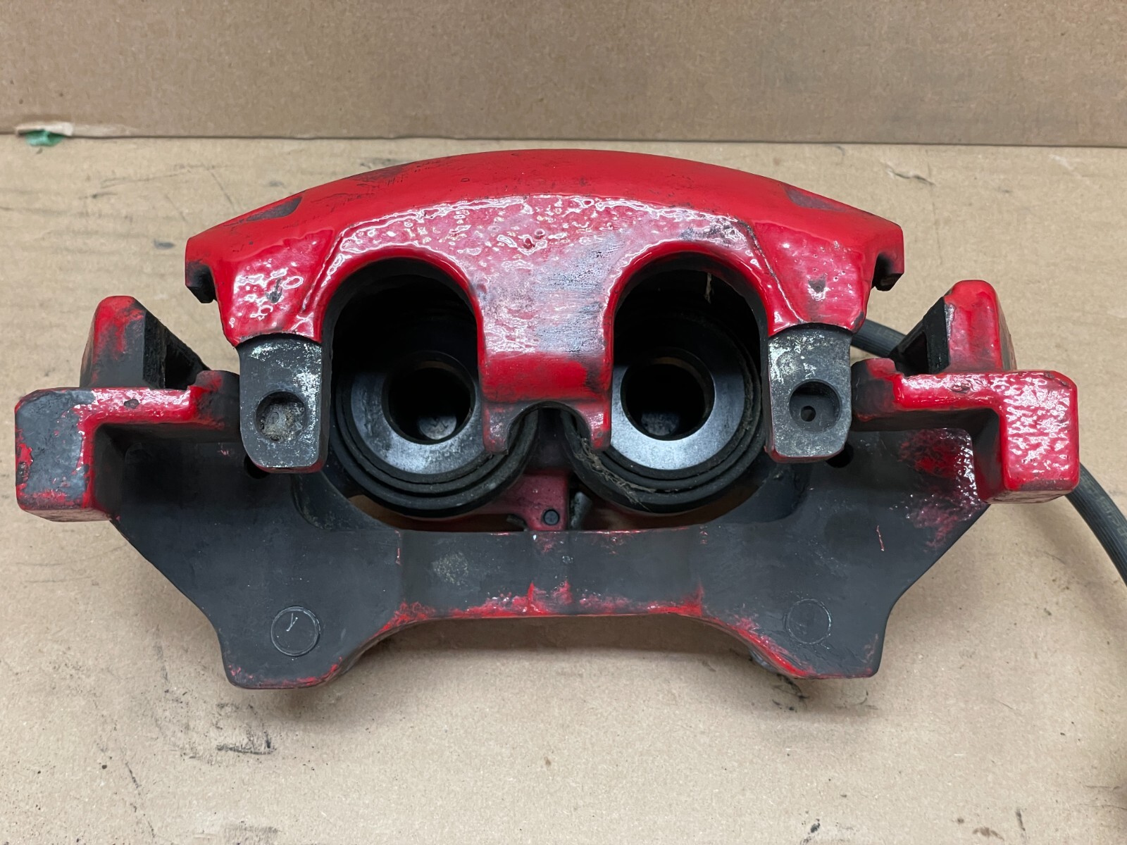 2017 2018 Maserati Levante Front Right Passenger Brake Caliper Red 1442 OEM