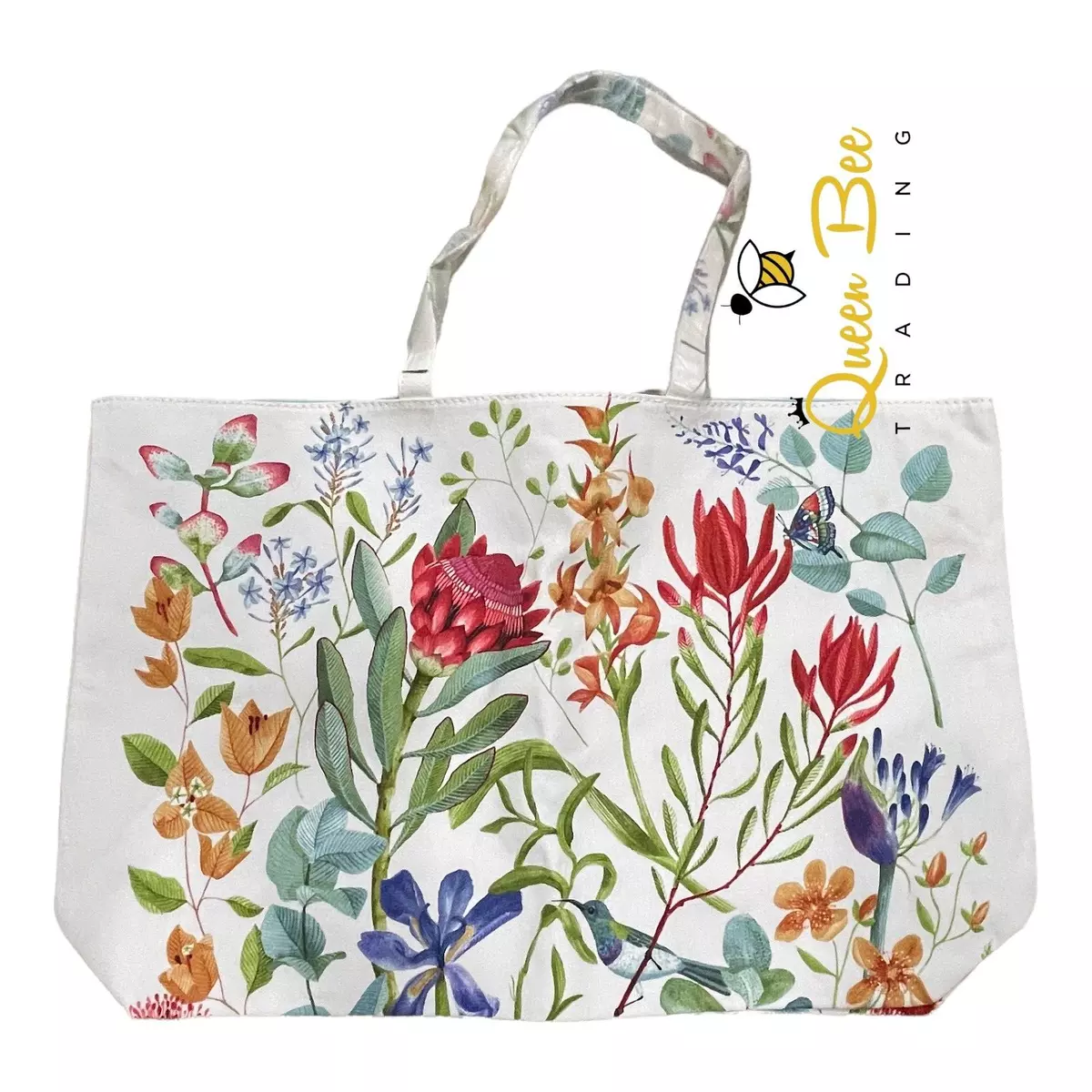 Floral hotsell canvas bag