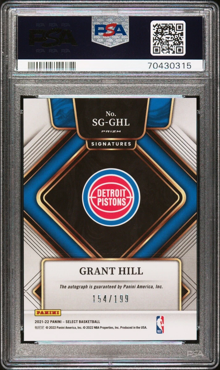 シルバー/レッド Prizm Silver Auto Grant Hill ピストンズ NBA - 通販